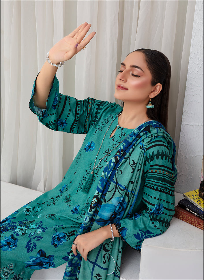 SASSI Viscose EMB Shirt & Dupatta Vol-2454