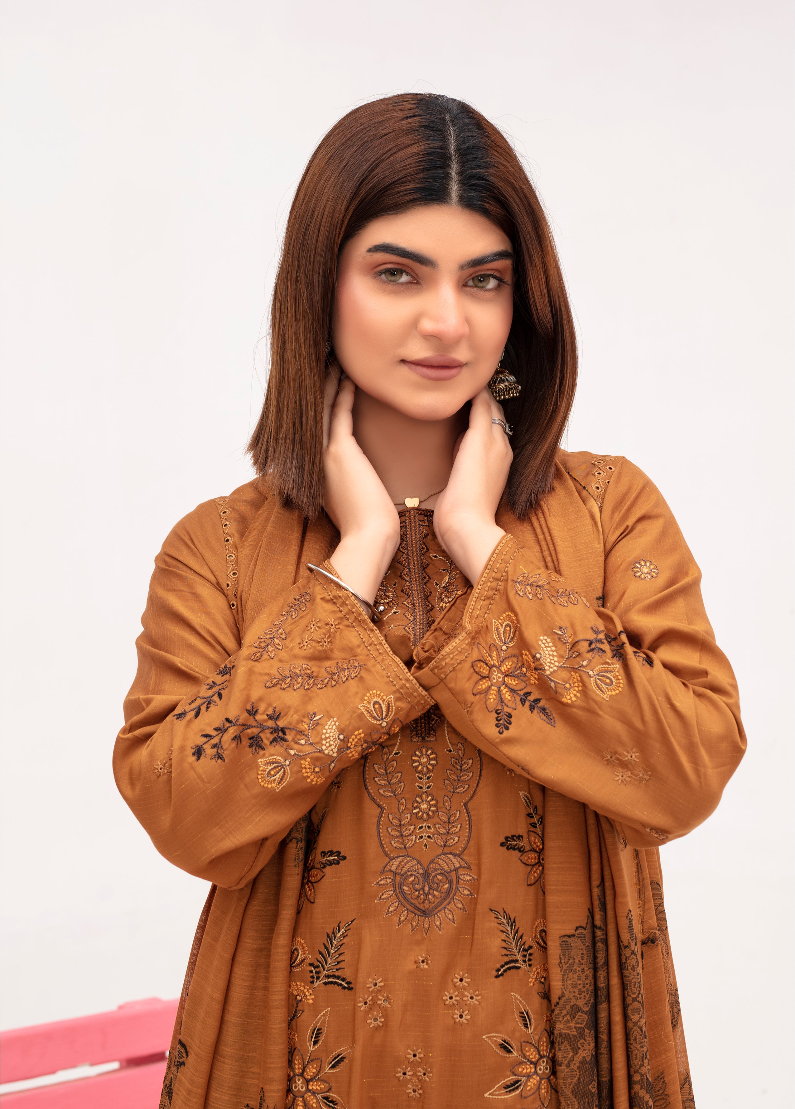 SASSI Viscose EMB Shirt & Dupatta Vol-2415