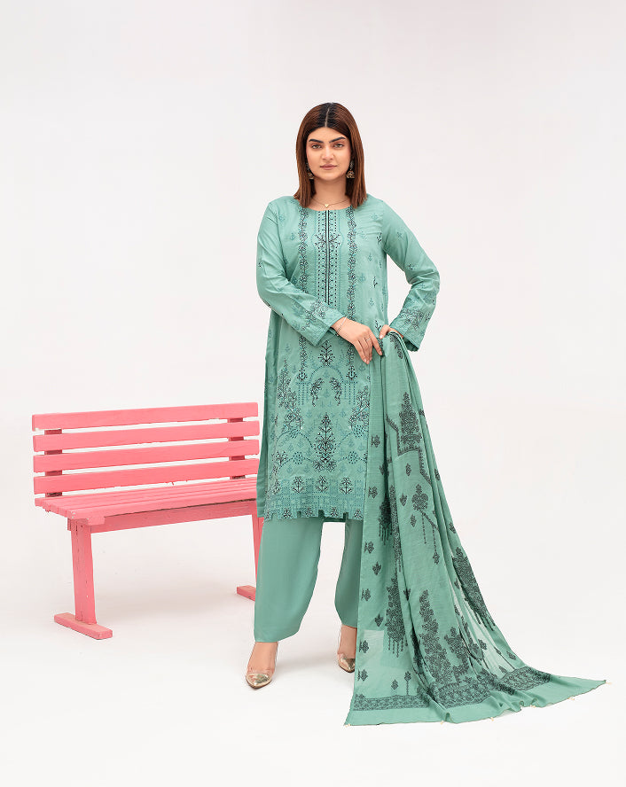 SASSI Viscose EMB Shirt & Dupatta Vol-2415