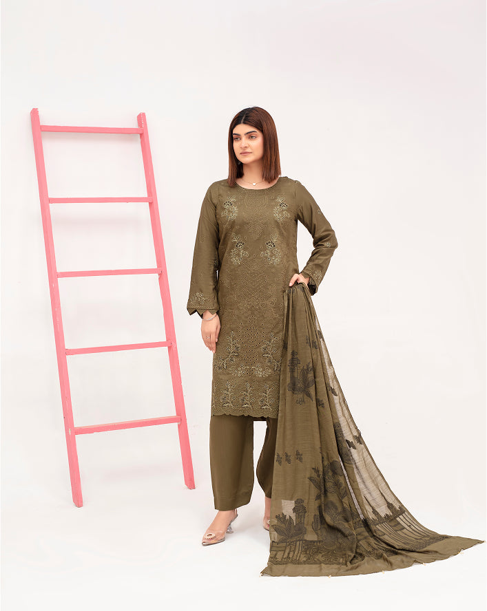 SASSI Viscose EMB Shirt & Dupatta Vol-2415