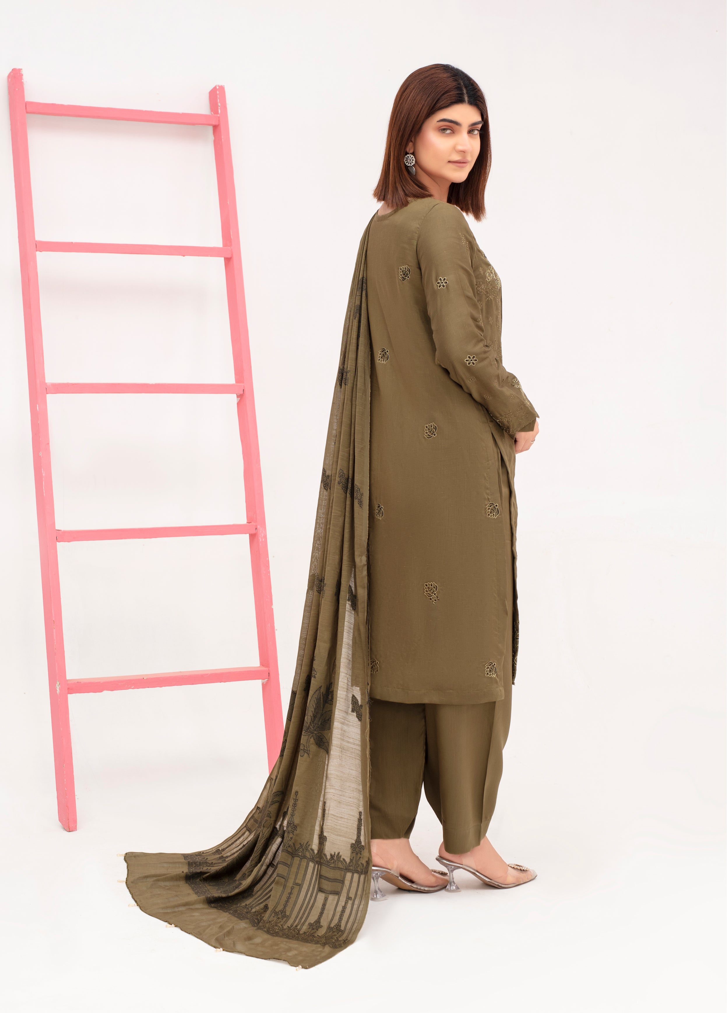 SASSI Viscose EMB Shirt & Dupatta Vol-2415