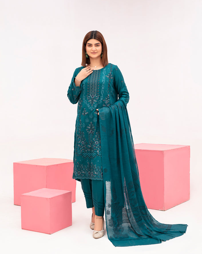 SASSI Viscose EMB Shirt & Dupatta Vol-2415