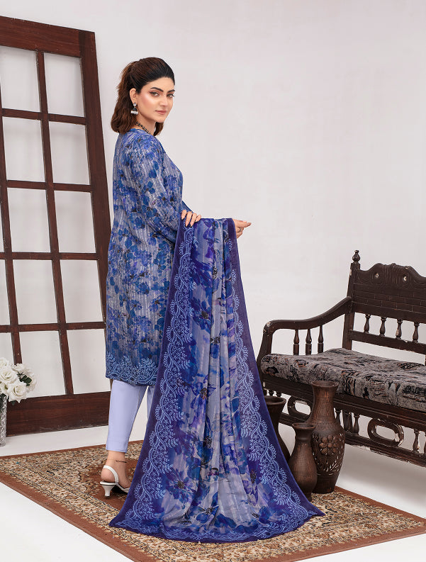 SASSI Viscose Print Shirt & Dupatta Vol-2471