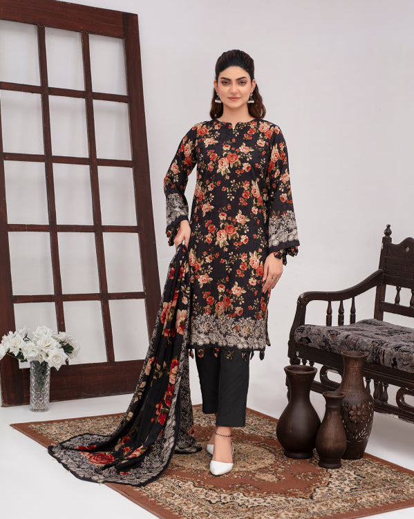 SASSI Viscose Print  Shirt & Dupatta Vol-2471