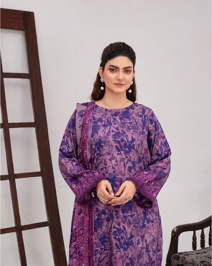 SASSI Viscose Print  Shirt & Dupatta Vol-2471