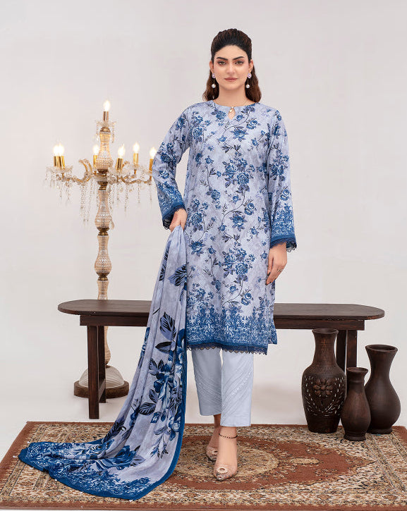 SASSI Viscose Print Shirt & Dupatta Vol-2471