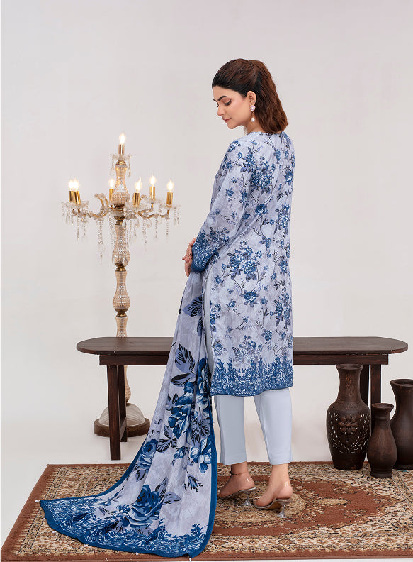 SASSI Viscose Print Shirt & Dupatta Vol-2471