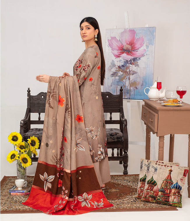 SASSI Viscose Print Shirt & Dupatta Vol-2455