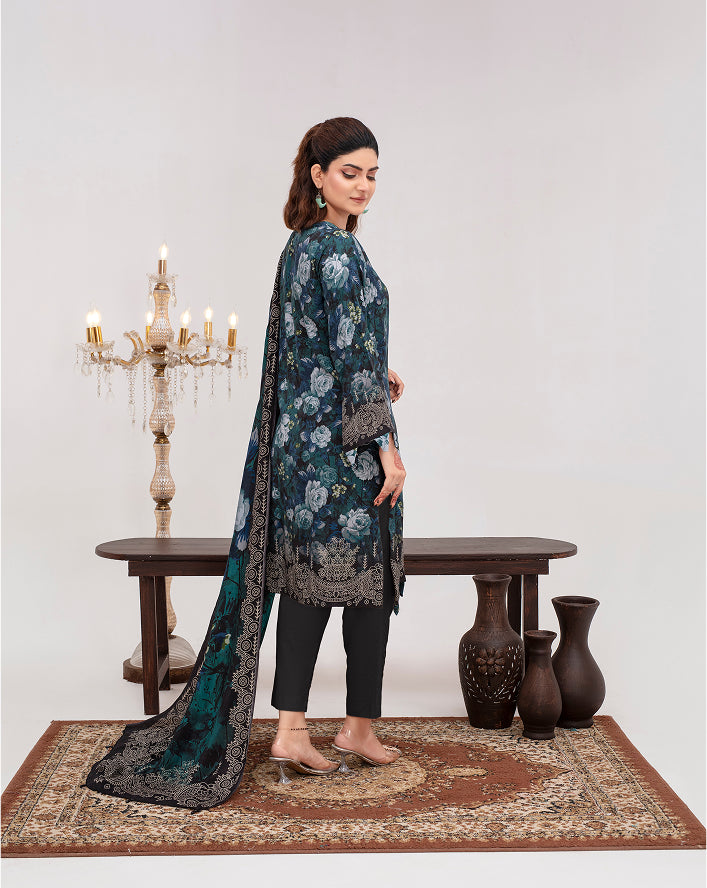 SASSI Viscose Print Shirt & Dupatta Vol-2471