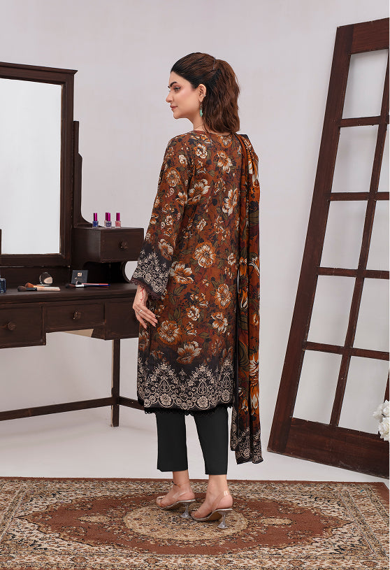 SASSI Viscose Print Shirt & Dupatta Vol-2471