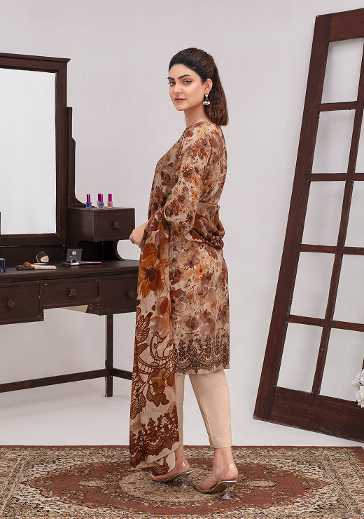 SASSI Viscose Print Shirt & Dupatta Vol-2471