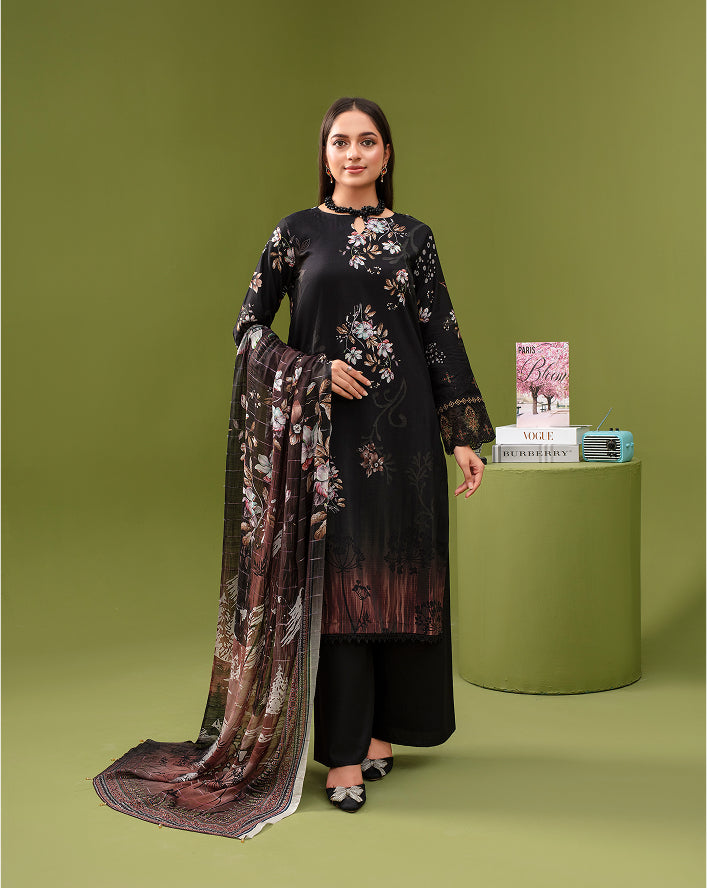 SASSI Viscose EMB Shirt & Dupatta Vol-2477