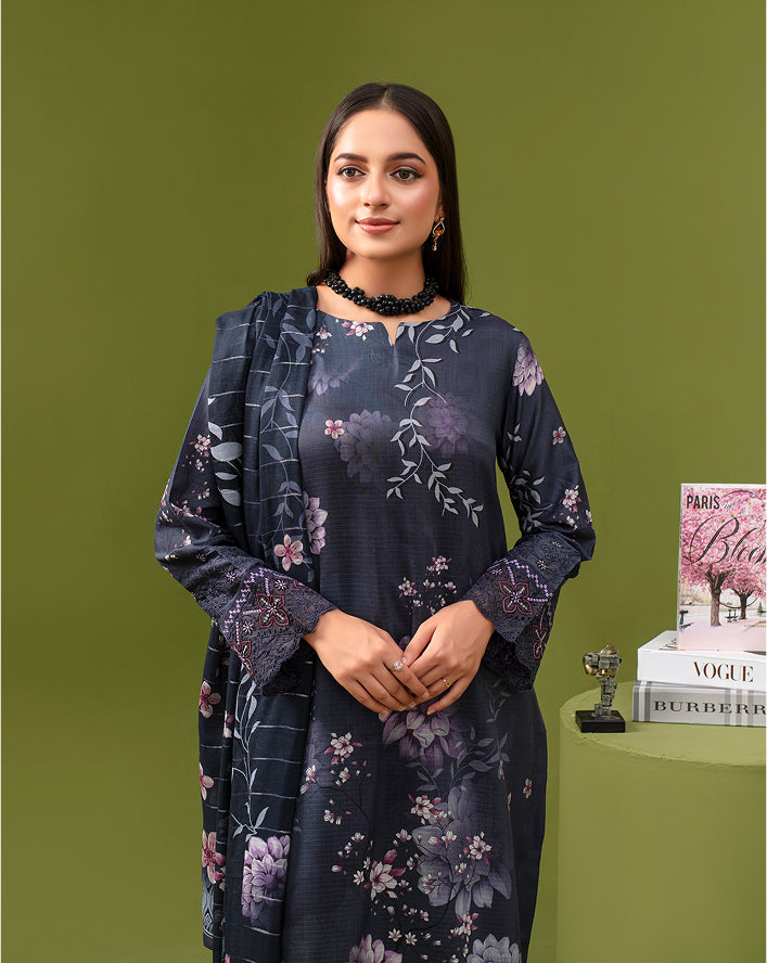 SASSI Viscose EMB Shirt & Dupatta Vol-2477