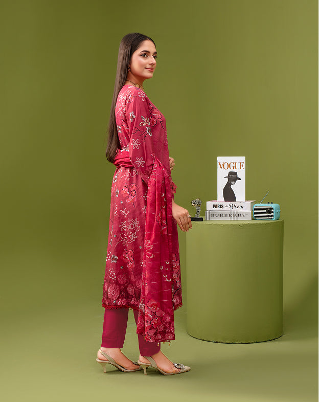 SASSI Viscose EMB Shirt & Dupatta Vol-2477