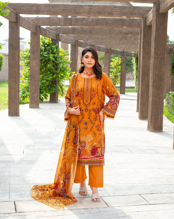 SASSI Viscose EMB Shirt & Dupatta Vol-2457