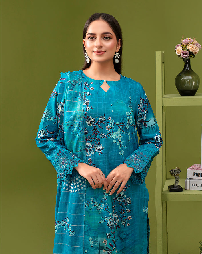 SASSI Viscose EMB Shirt & Dupatta Vol-2477