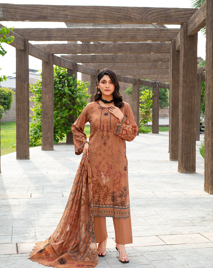 SASSI Viscose EMB Shirt & Dupatta Vol-2457