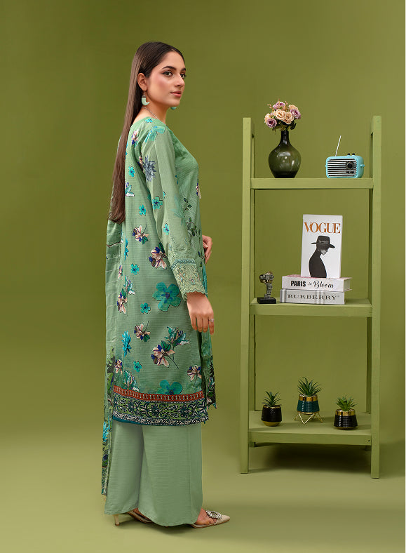 SASSI Viscose EMB Shirt & Dupatta Vol-2477