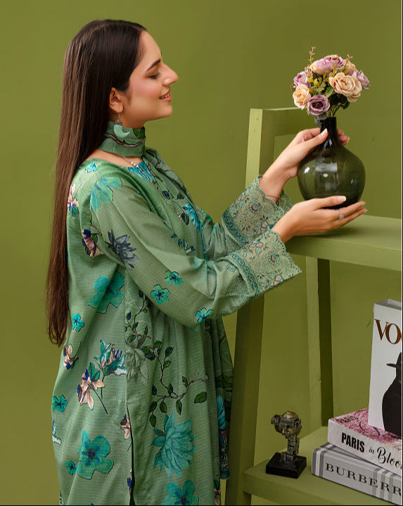 SASSI Viscose EMB Shirt & Dupatta Vol-2477