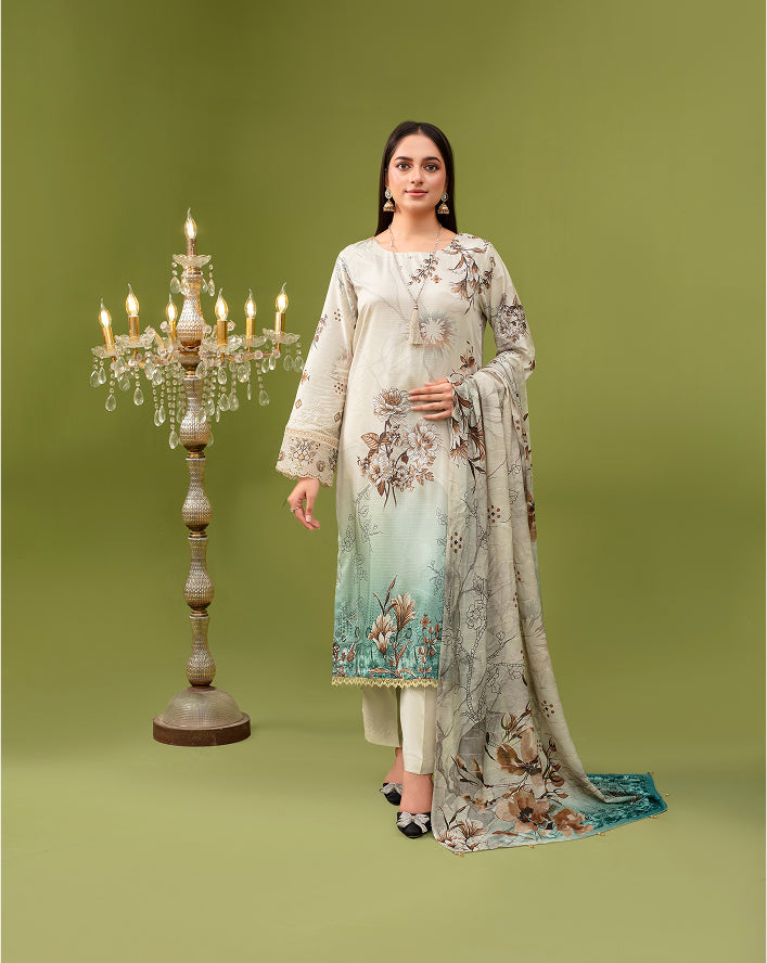SASSI Viscose EMB Shirt & Dupatta Vol-2477