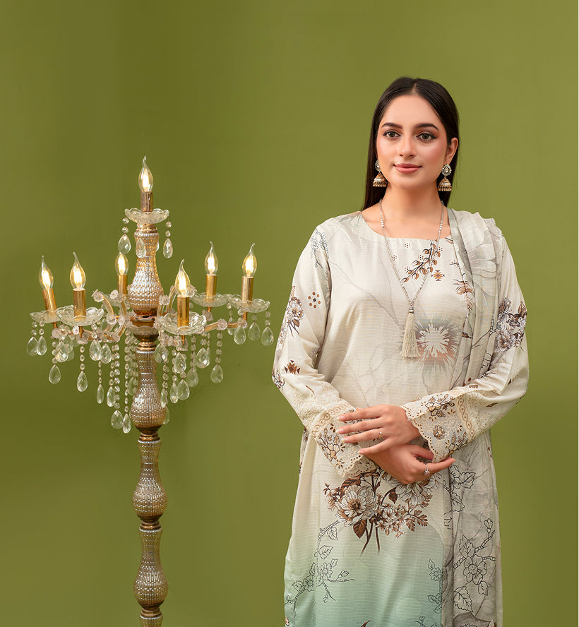 SASSI Viscose EMB Shirt & Dupatta Vol-2477