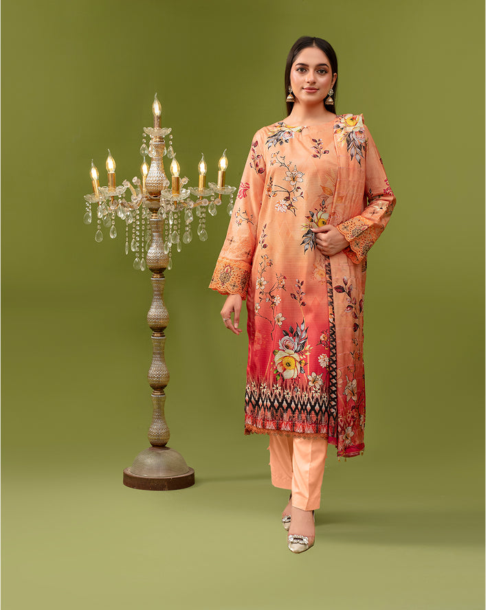 SASSI Viscose EMB Shirt & Dupatta Vol-2477