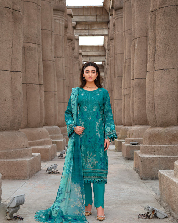 SASSI Viscose EMB Shirt & Dupatta Vol-2457