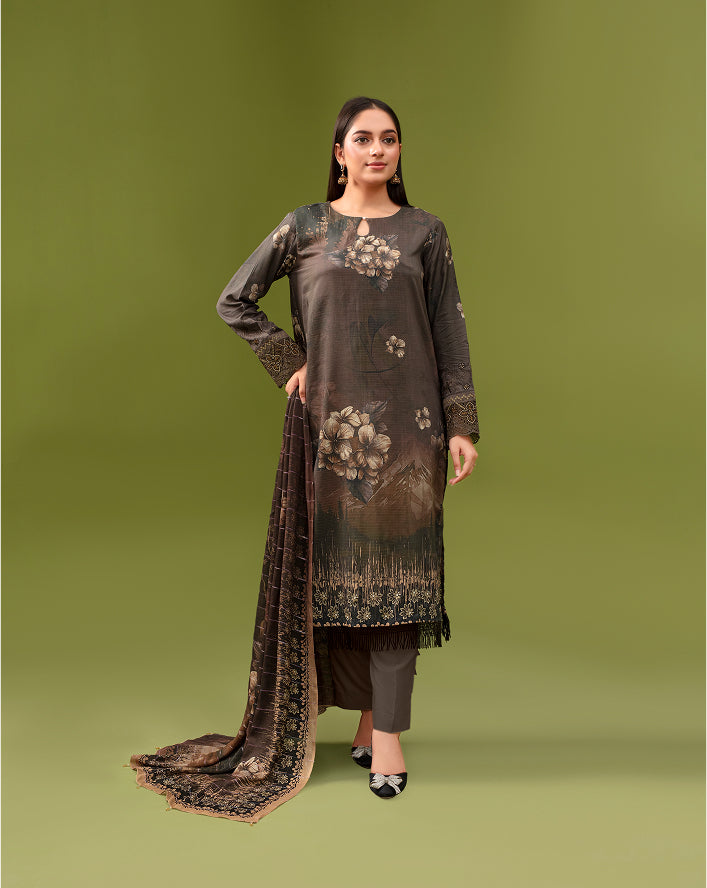 SASSI Viscose EMB Shirt & Dupatta Vol-2477