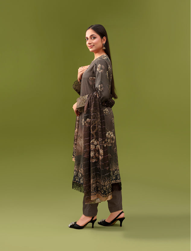 SASSI Viscose EMB Shirt & Dupatta Vol-2477