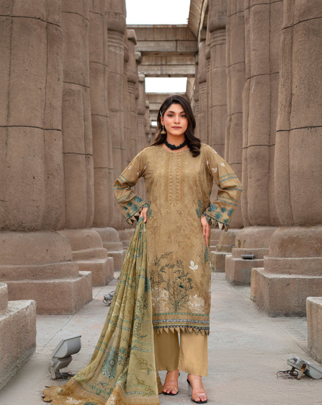 SASSI Viscose EMB Shirt & Dupatta Vol-2457