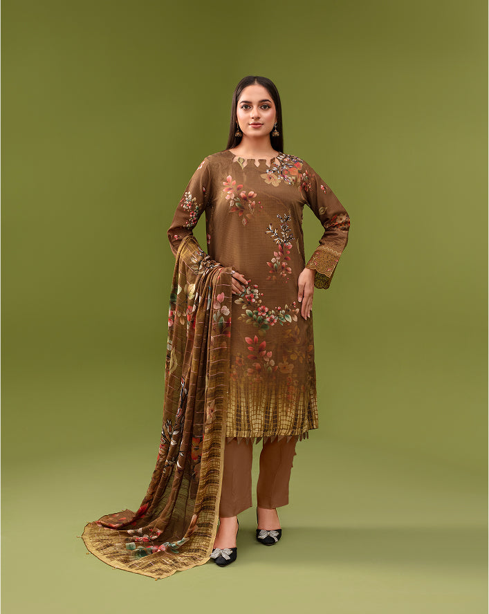 SASSI Viscose EMB Shirt & Dupatta Vol-2477