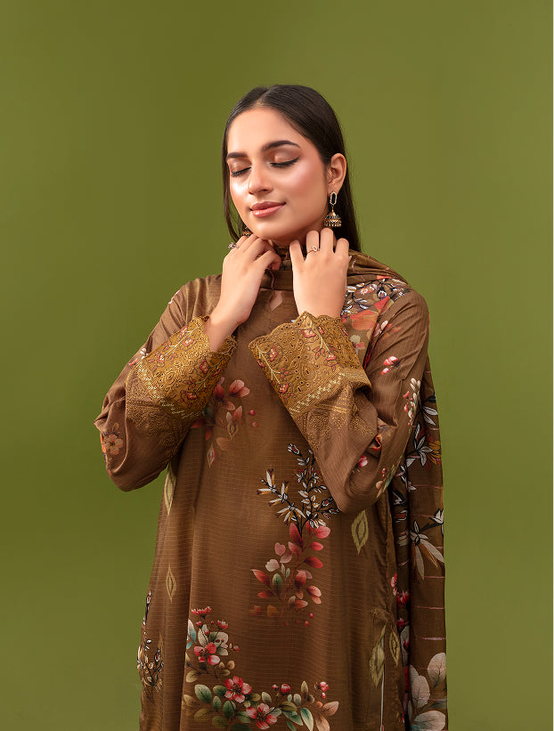 SASSI Viscose EMB Shirt & Dupatta Vol-2477
