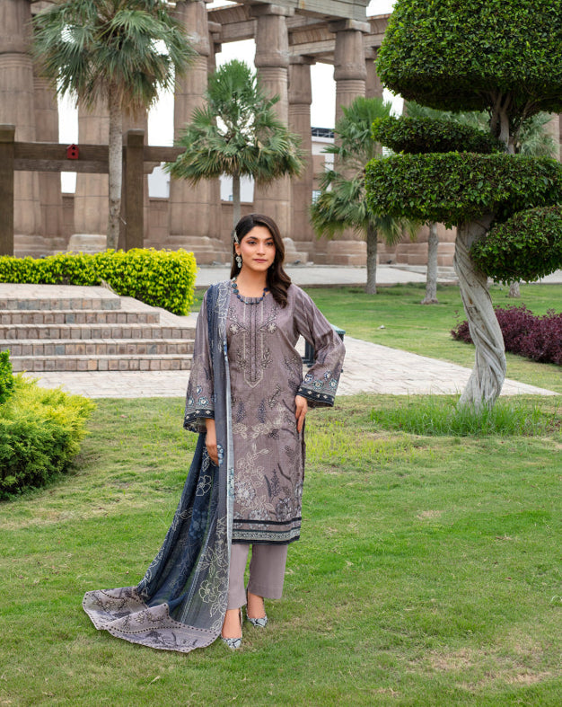SASSI Viscose EMB Shirt & Dupatta Vol-2457