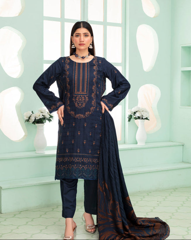 SASSI Viscose EMB Shirt & Dupatta Vol-2420
