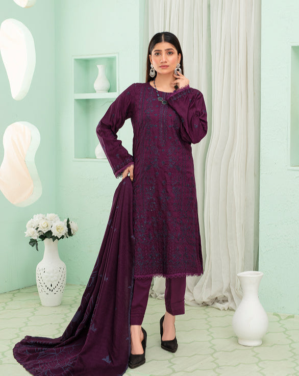 SASSI Viscose EMB Shirt & Dupatta Vol-2420