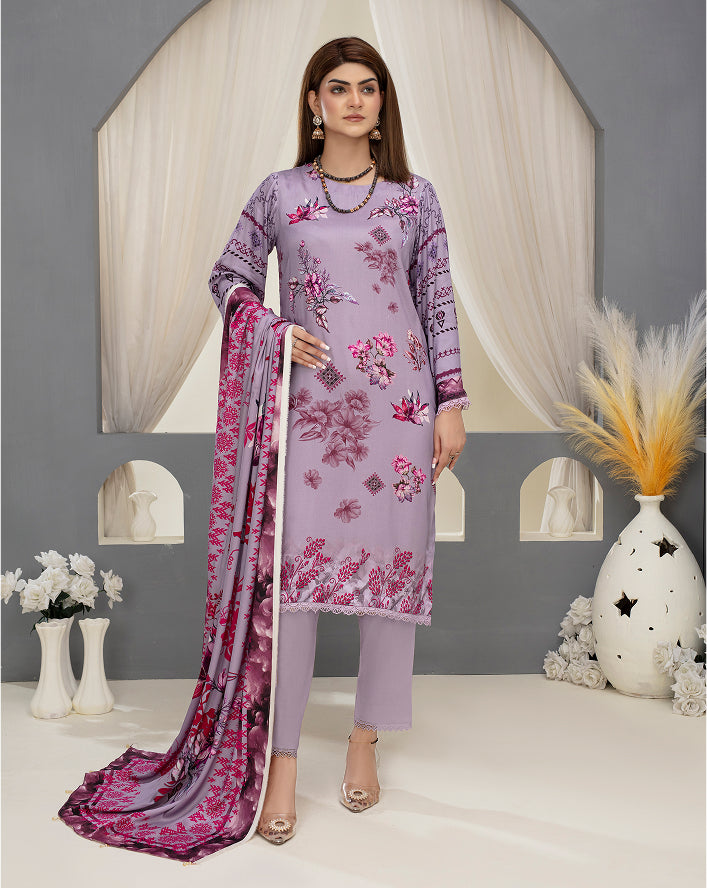 SASSI Viscose Print Shirt & Dupatta Vol-2484
