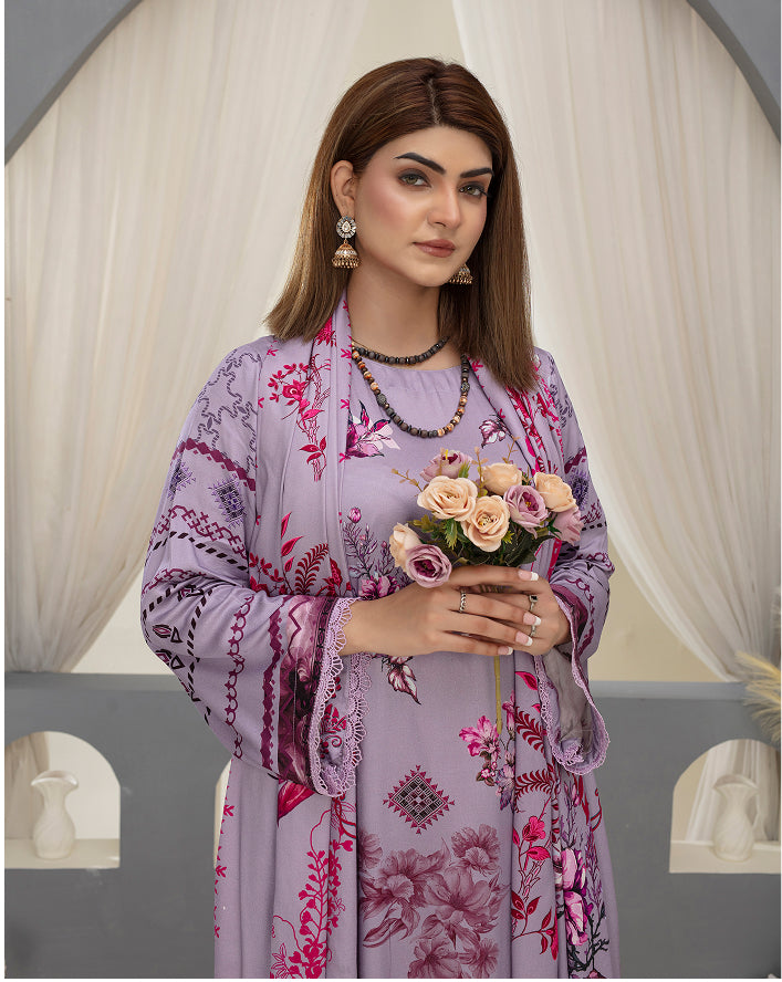 SASSI Viscose Print Shirt & Dupatta Vol-2484