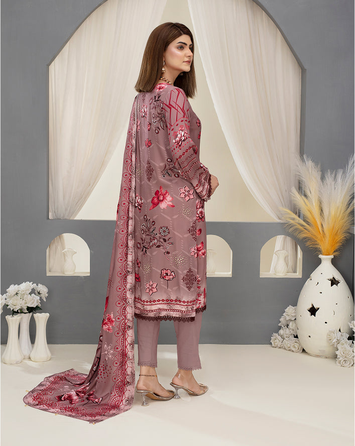 SASSI Viscose Print Shirt & Dupatta Vol-2484