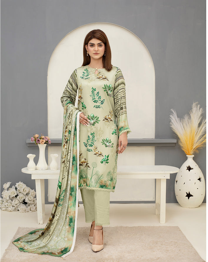 SASSI Viscose Print Shirt & Dupatta Vol-2484
