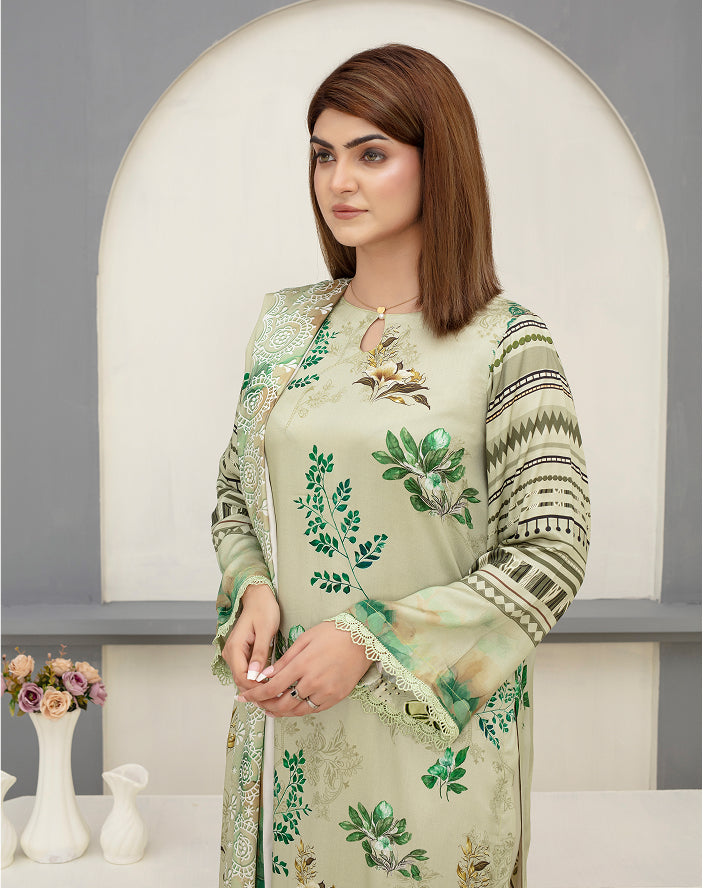 SASSI Viscose Print Shirt & Dupatta Vol-2484