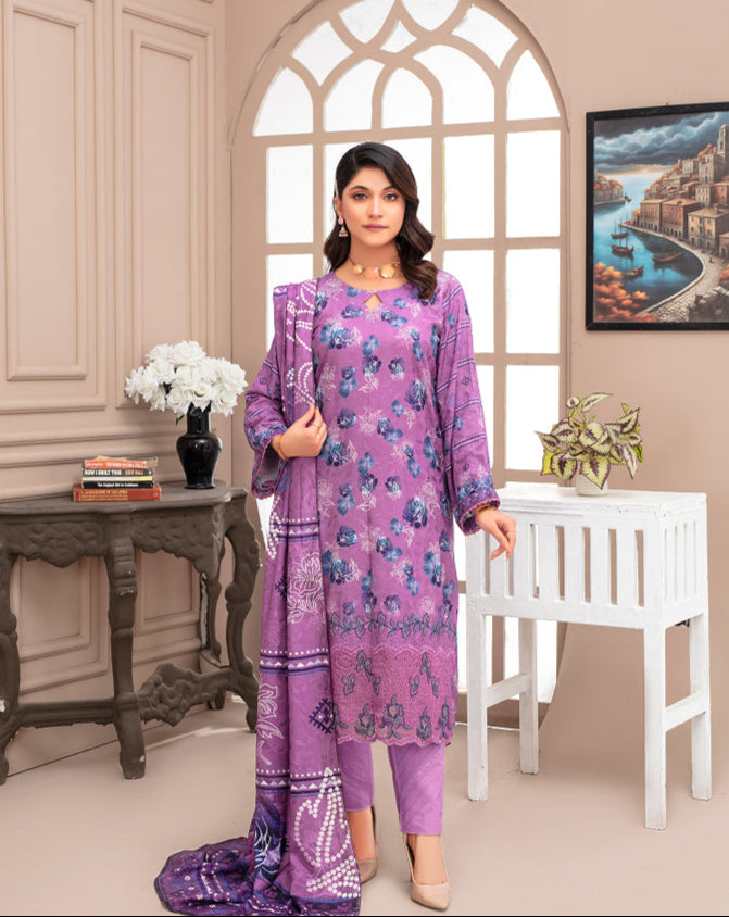 SASSI Viscose EMB Shirt & Dupatta Vol-2452