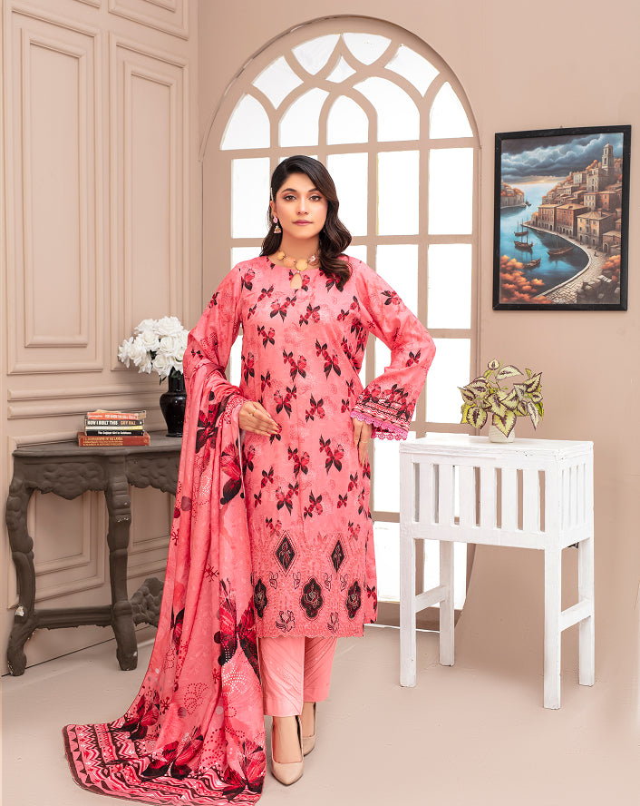 SASSI Viscose EMB Shirt & Dupatta Vol-2452