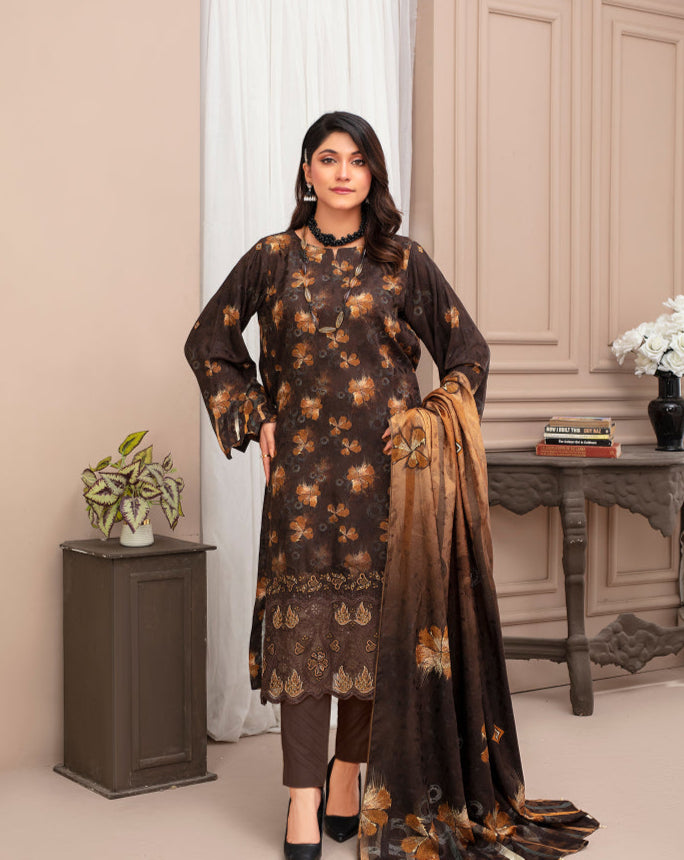 SASSI Viscose EMB Shirt & Dupatta Vol-2452