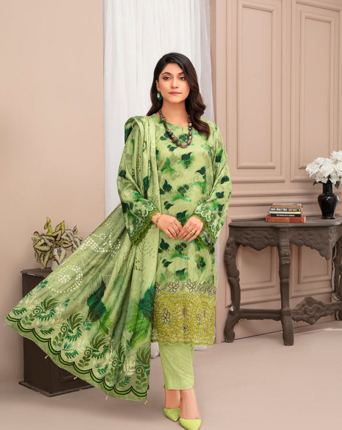 SASSI Viscose EMB Shirt & Dupatta Vol-2452