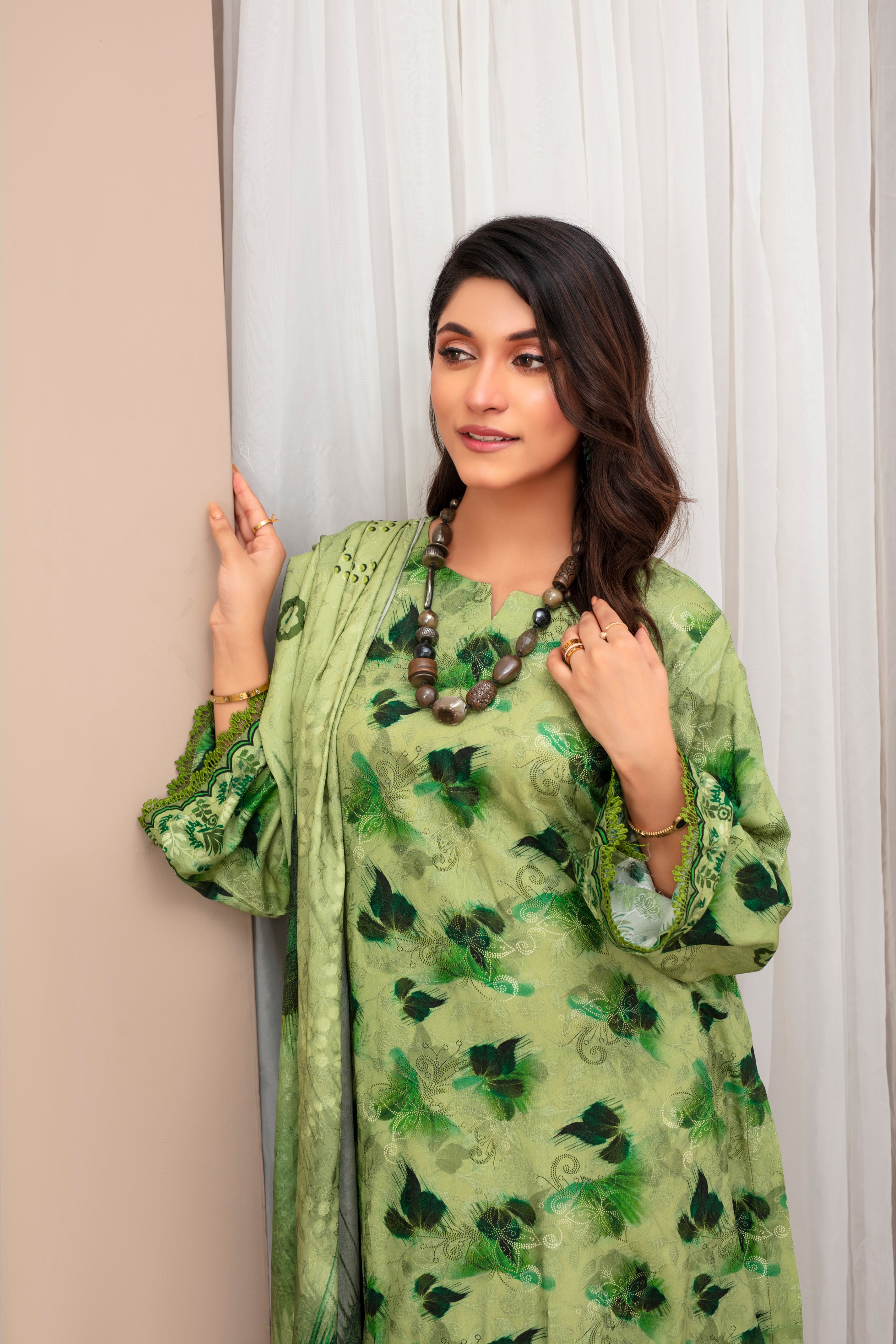 SASSI Viscose EMB Shirt & Dupatta Vol-2452