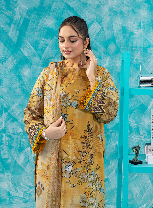 SASSI Viscose PRINT Shirt & Dupatta Vol-2475