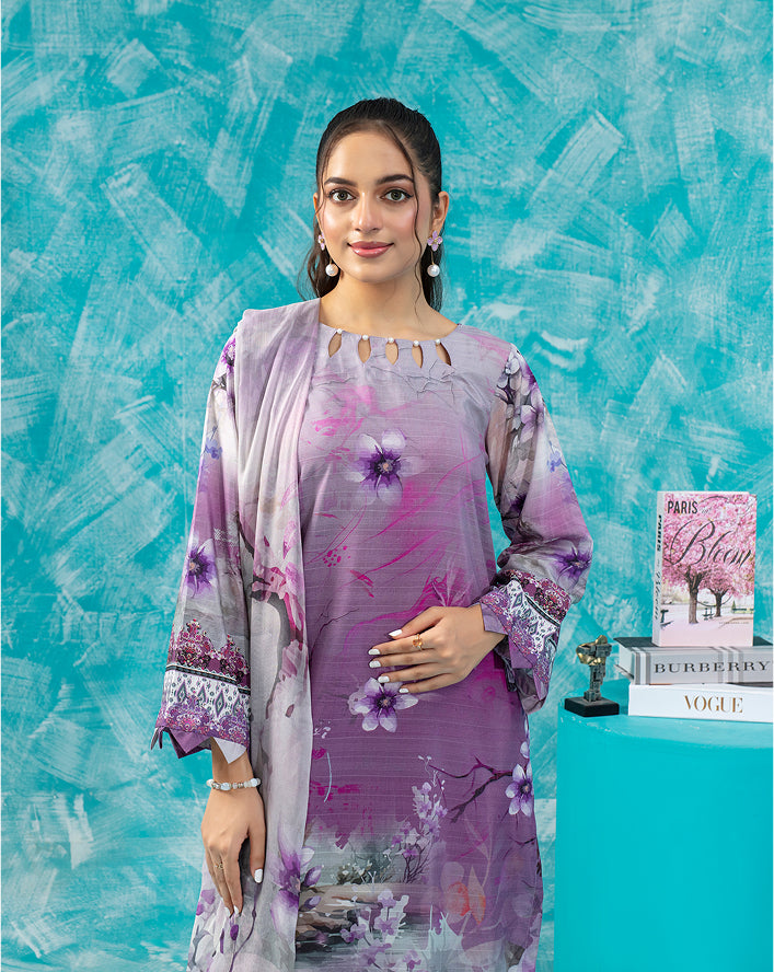 SASSI Viscose PRINT Shirt & Dupatta Vol-2475
