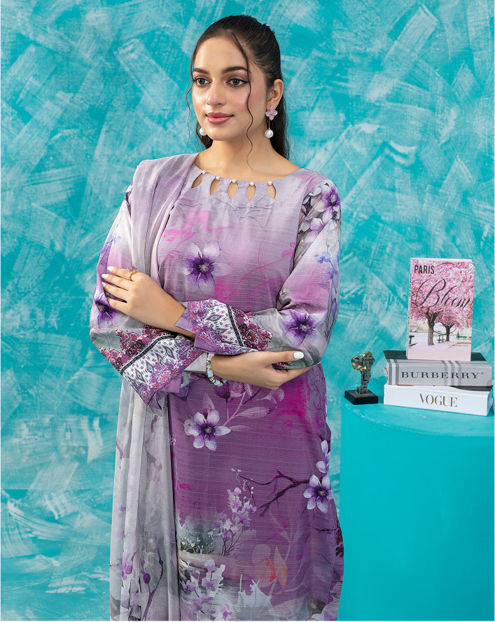 SASSI Viscose PRINT Shirt & Dupatta Vol-2475