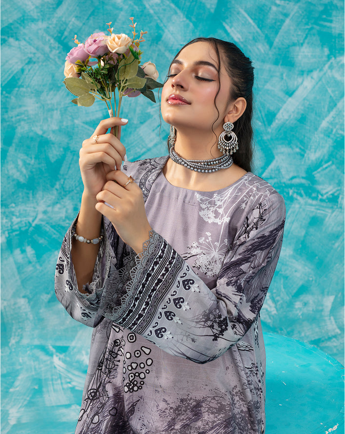 SASSI Viscose PRINT Shirt & Dupatta Vol-2475