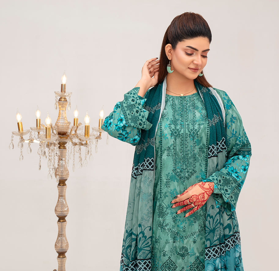 SASSI Viscose EMB Shirt & Dupatta Vol-2461